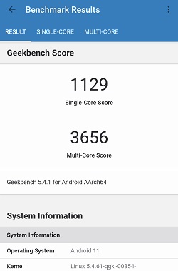 Xperia 1 III のGeekbenchベンチマークスコア