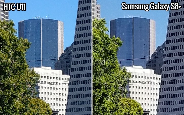 「HTC U11」と「Galaxy S8」カメラ性能比較！どっちが優秀なのか