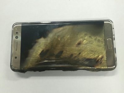 Galaxy Note 7で爆発事故が発生！サムスンは確認中？！