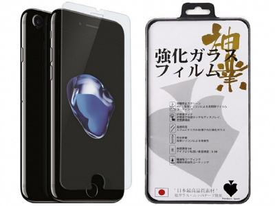 iPhone7用ガラスフィルム「Premium Spade 強化ガラスフィルム」をレビュー！