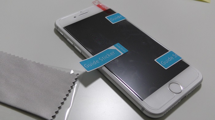 iPhone 8用ガラスフィルム Nimaso「強化ガラス液晶保護フィルム」をレビュー！