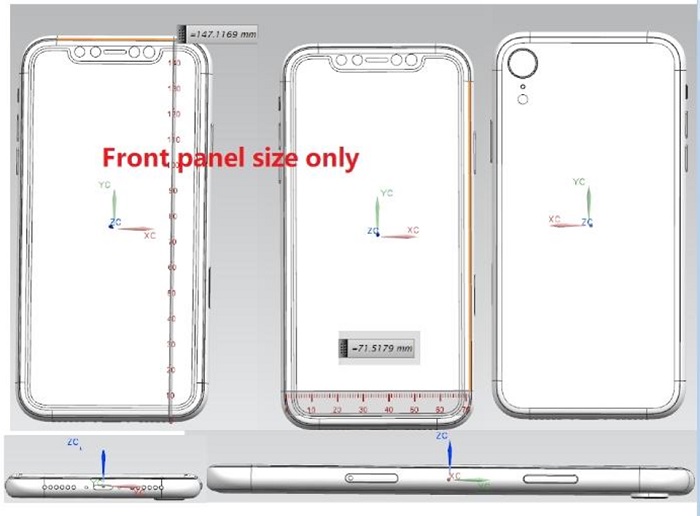 「iPhone 9」と「iPhone X Plus」本体サイズ情報がリーク！