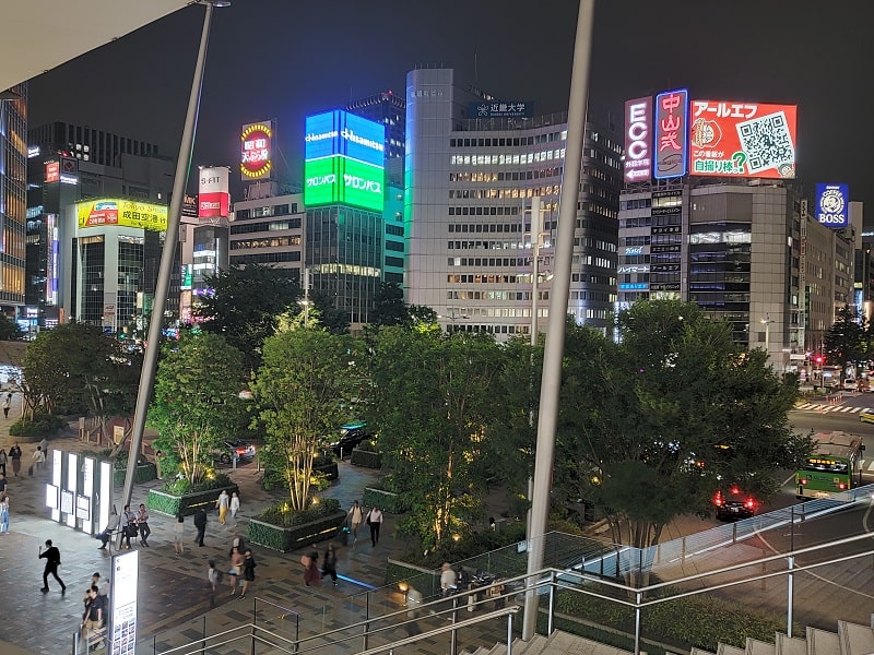 Galaxy Note10+で撮影した東京駅